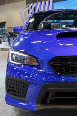 Soyut modern araba Far vurdu