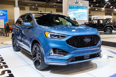 Vancouver, Kanada - Mart 2018: Ford Edge St