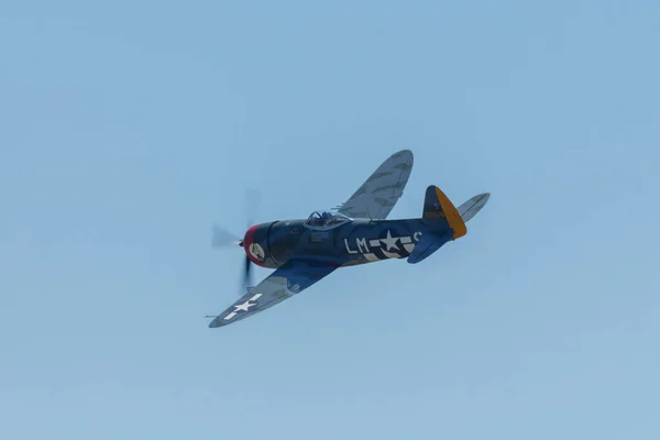 Βανκούβερ, Καναδάς - Circa 2019: P47 Thunderbolt, World War 2 Aircraft — Φωτογραφία Αρχείου