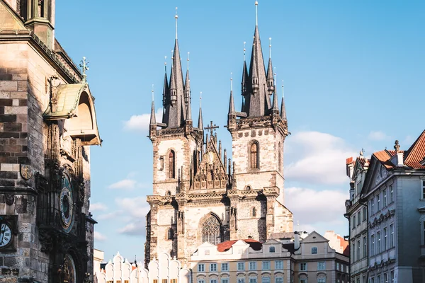 Church of Our Lady before Tyn at Prague, Czech Republic — Stock Photo, Image