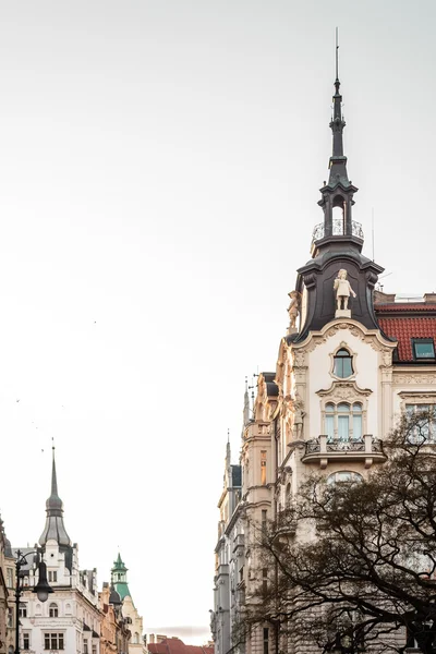 Buildings and Streets of Prague, Czech Republic — Stock Photo, Image