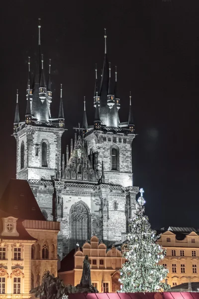 Church of Our Lady before Tyn at Prague, Czech Republic — Stock Photo, Image