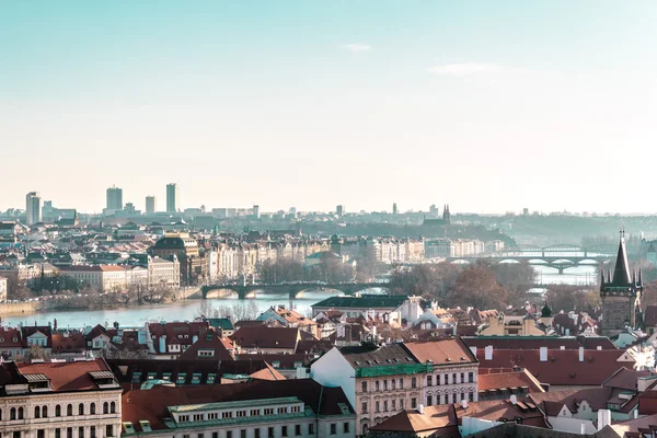 Vista panorámica de Praga, República Checa — Foto de Stock