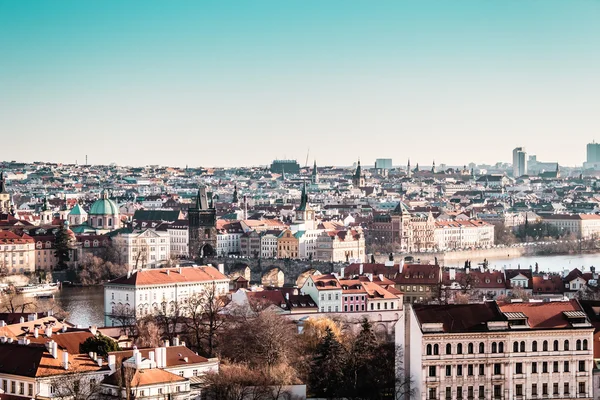 Panoramic View of Prague, Czech Republic — Stock Photo, Image