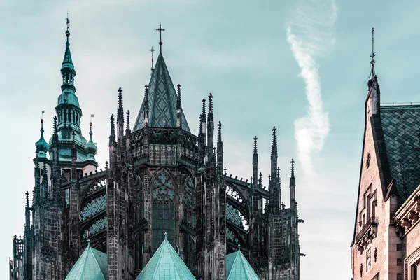 Catedral de San Vito en Praga, República Checa — Foto de Stock