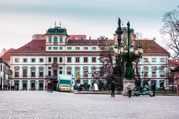 Buildings and Streets of Prague, Czech Republic — Stock Photo, Image