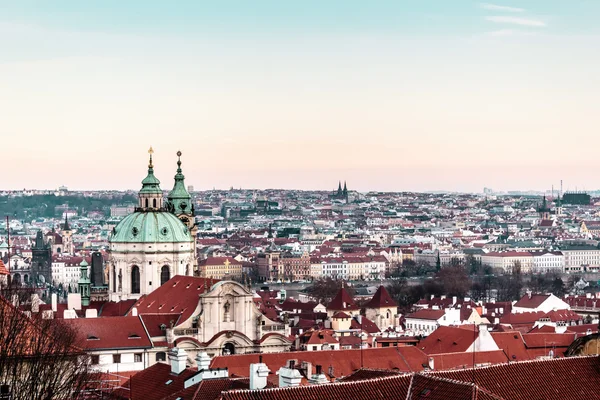 Panoramic View of Prague, Czech Republic — Stock Photo, Image