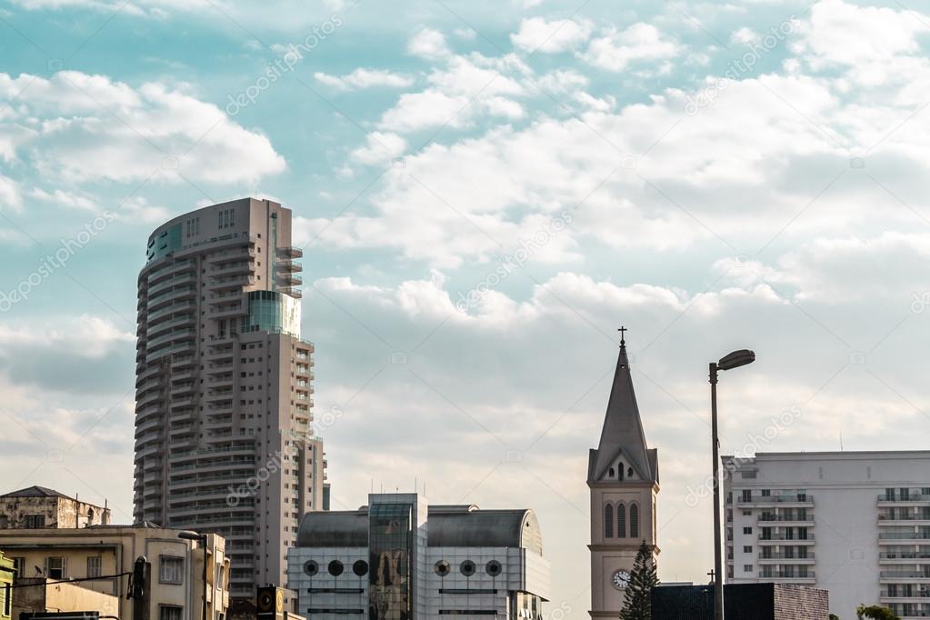 Buildings and Streets of Sao Paulo, Brazil (Brasil)