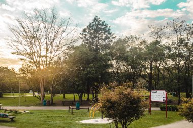 Villa-Lobos Park in San Paulo (Sao Paulo), Brazil (Brasil)
