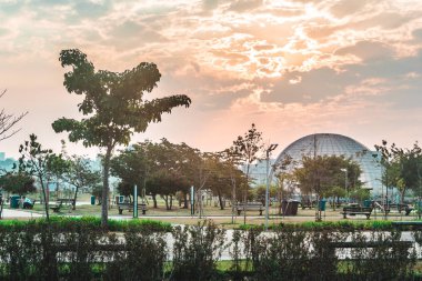 Villa-Lobos Park in San Paulo (Sao Paulo), Brazil (Brasil)