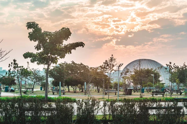 Villa-Lobos Park in San Paulo (Sao Paulo), Brazil (Brasil)