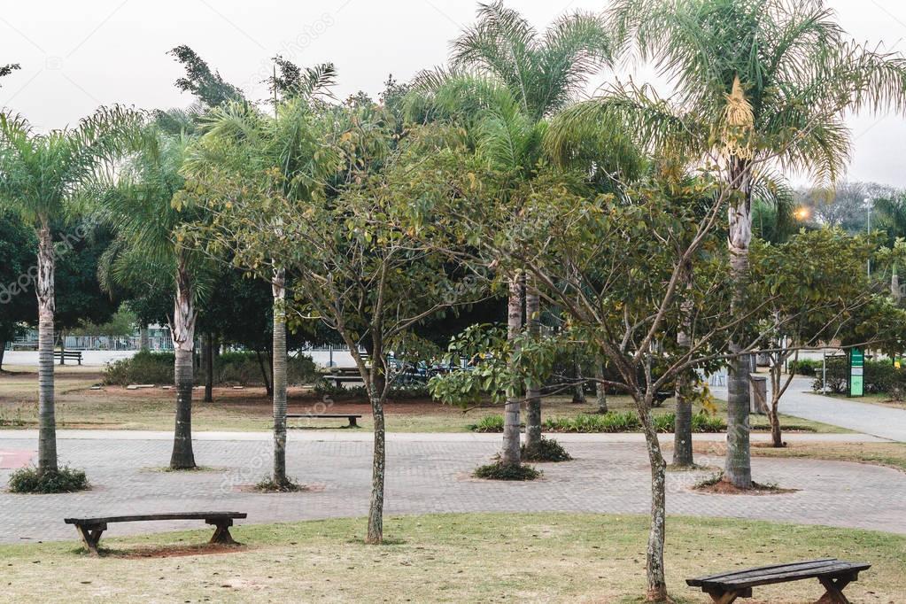 Villa-Lobos Park in San Paulo (Sao Paulo), Brazil (Brasil)