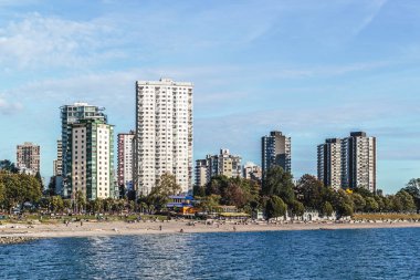 Vancouver, Kanada'da İngilizce Bay Beach