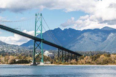 Lions Gate Köprüsü Vancouver, Bc, Kanada