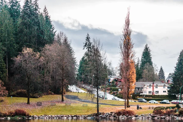 Deep Cove v North Vancouver, Bc, Kanada — Stock fotografie