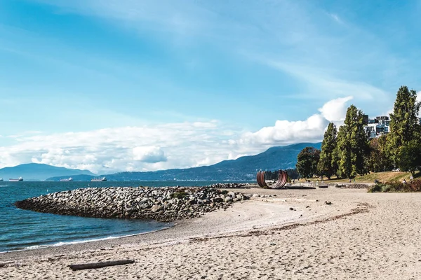 Sunset Beach em Vancouver, Canadá — Fotografia de Stock