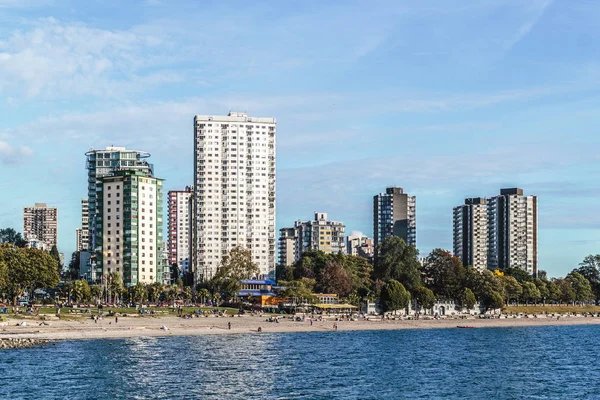 English Bay Beach in Vancouver, Canada — Stock Photo, Image