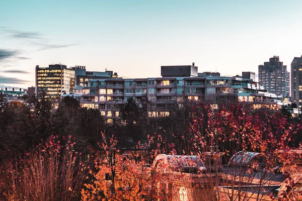 De waarde False creek in vancouver, canada — Stockfoto