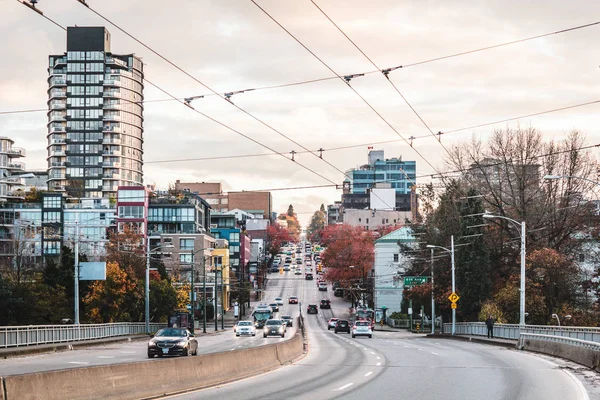 Straten van Vancouver Bc, Canada — Stockfoto