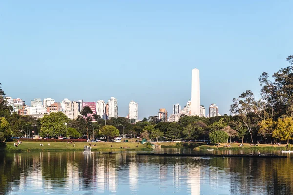 Ibirapuera Park in Sao Paulo, Brazil (Brasil) — 图库照片