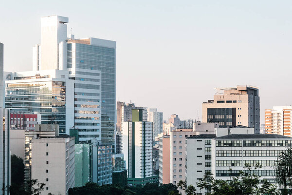 Photo of Buildings near Paulista Avenue in Sao Paulo, Brazil