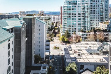 Şehir binalar Vancouver, Bc, Kanada