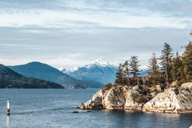 Whytecliff Park yakınındaki Horseshoe Bay West Vancouver, Bc, Kanada