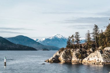 Whytecliff Park yakınındaki Horseshoe Bay West Vancouver, Bc, Kanada