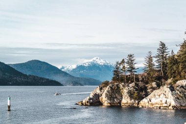 Whytecliff Park yakınındaki Horseshoe Bay West Vancouver, Bc, Kanada