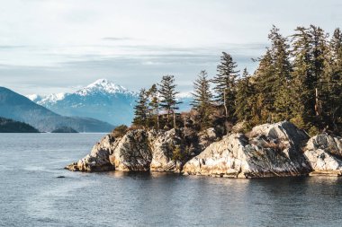 Whytecliff Park yakınındaki Horseshoe Bay West Vancouver, Bc, Kanada