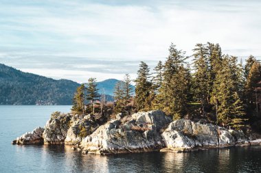 Whytecliff Park yakınındaki Horseshoe Bay West Vancouver, Bc, Kanada
