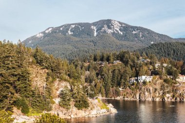 Whytecliff Park yakınındaki Horseshoe Bay West Vancouver, Bc, Kanada