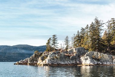 Whytecliff Park yakınındaki Horseshoe Bay West Vancouver, Bc, Kanada