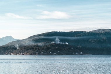 Dağları yakınında Horseshoe Bay West Vancouver, Bc, Kanada