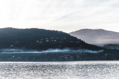 Dağları yakınında Horseshoe Bay West Vancouver, Bc, Kanada
