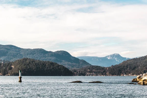 Baía de ferradura em West Vancouver, BC, Canadá — Fotografia de Stock