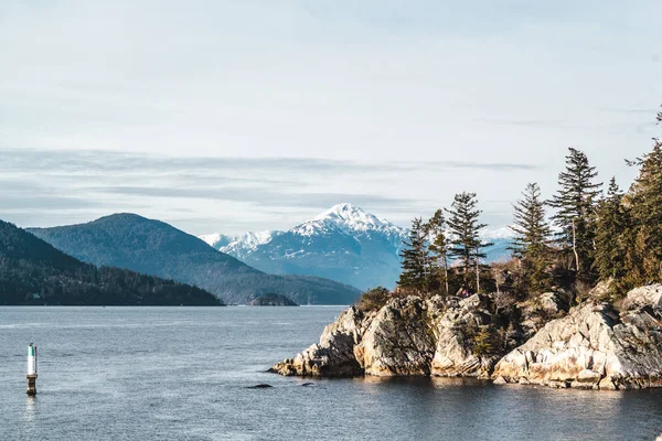 Whytecliff Park nær Horseshoe Bay i Vest-Vancouver, BC, Canada – stockfoto