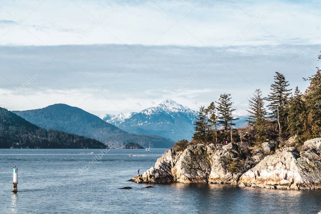 Whytecliff Park near Horseshoe Bay in West Vancouver, BC, Canada