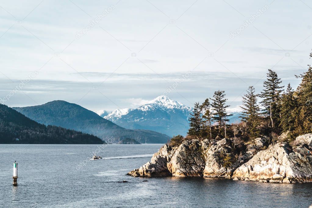 Whytecliff Park near Horseshoe Bay in West Vancouver, BC, Canada