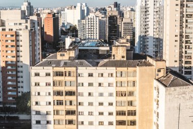 Sao Paulo, Brezilya (Brezilya Paulista Avenue yakınındaki binalar)