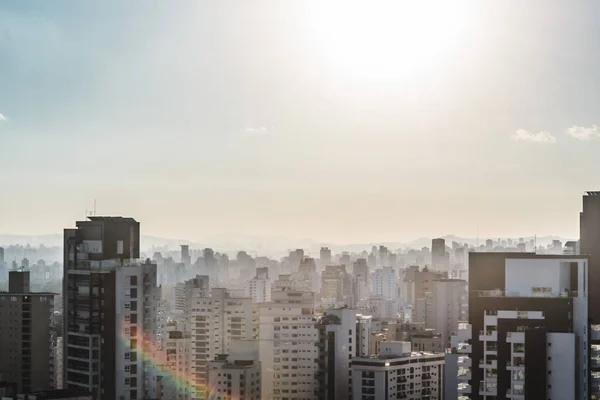 Buildings near Paulista Avenue, in Sao Paulo, Brazil (Brasil) — Stock Photo, Image