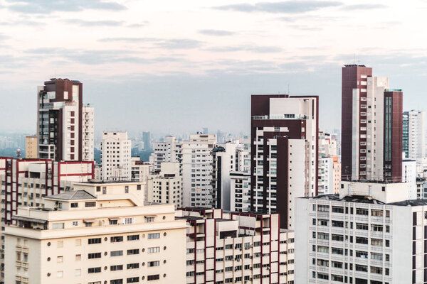 Photo of Buildings near Paulista Avenue, in Sao Paulo, Brazil (Brasil)