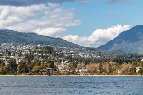 West Vancouver og North Vancouver, Canada – stockfoto