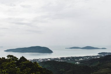 Phuket Island, Tayland yükseltilmiş görünümü
