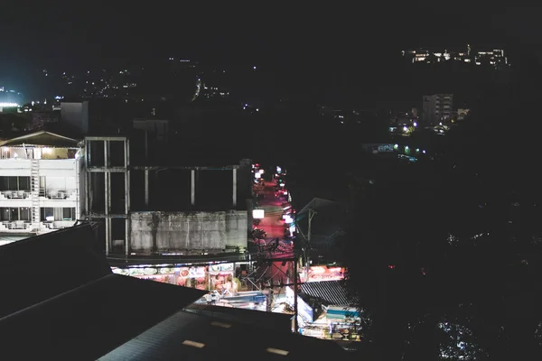 Edifícios e Ruas de Phuket Island, Tailândia — Fotografia de Stock