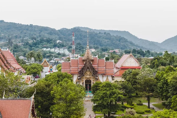 Chalong Temple in Phuket Island, Thailand — Stock Photo, Image