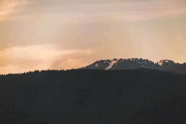 Горный хребет Ванкувер, Британская Колумбия, Канада — стоковое фото