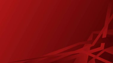 kırmızı arka plan ile soyut şekiller