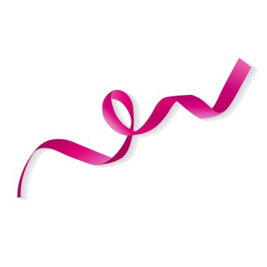 dekorasyon için pembe kurdele