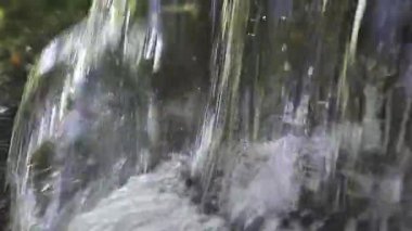 Şelale yakınındaki Ribeauville, Alsace Doğu Fransa, ağır çekim